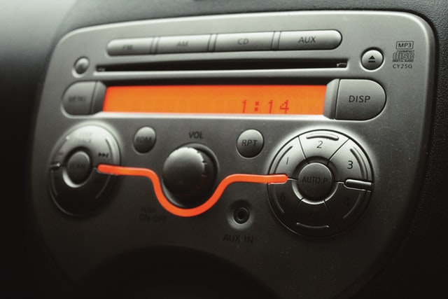 Radio d'une voiture